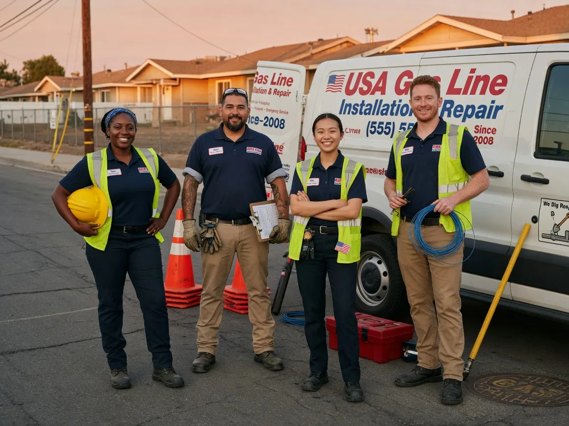 Gas Line Installation company in Sartell, MN